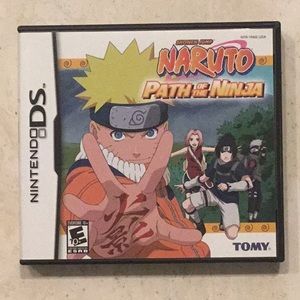 Naruto Path Of The Ninja Nintendo DS Game Shonen Jump